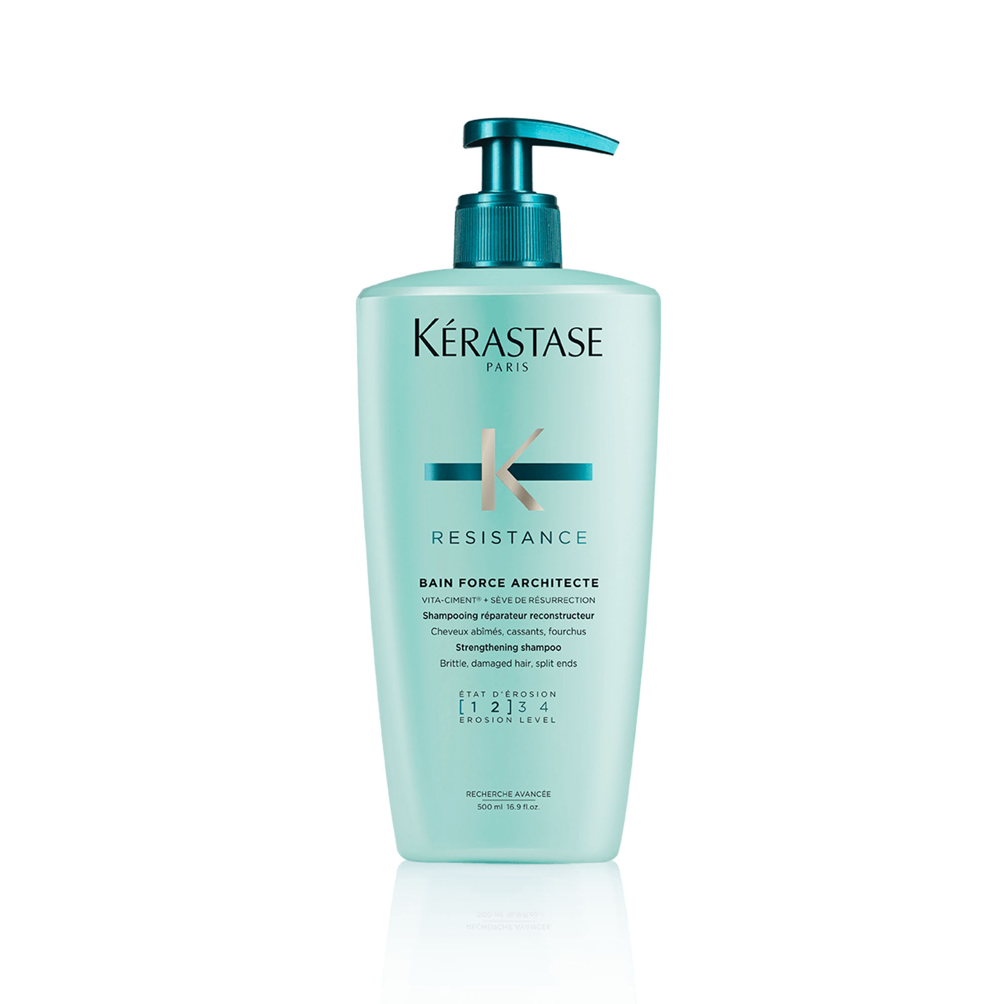 Champú Bain Force Architecte 500 ml Champú Cabello Dañado 500 ml - Kérastase